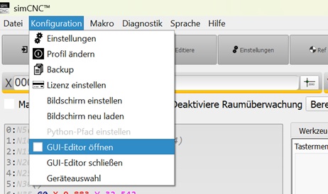 Oberfläche anpassen